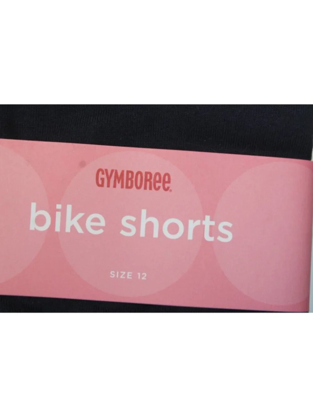 2009 Gymboree Daisy Days Navy Blue Bike Shorts sz 12 Cotton Knit Pull on